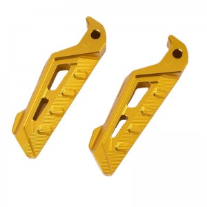 CNC Pièces modifiées Motorcycle Pied de pied arrière Pédale pivotante