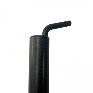 Bras de fibre de carbone de 50 mm 50 mm pour drone multicoptère d\'UAV