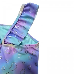 Gradient Love Imprimer des enfants de maillots de bain en une seule pièce