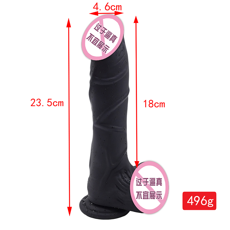 891 Super aspiration taste femelle Masturbation Dildos Silicon Dildos réaliste Soft Huge Sex Toys Black Pinis Big Dildos réaliste pour les femmes