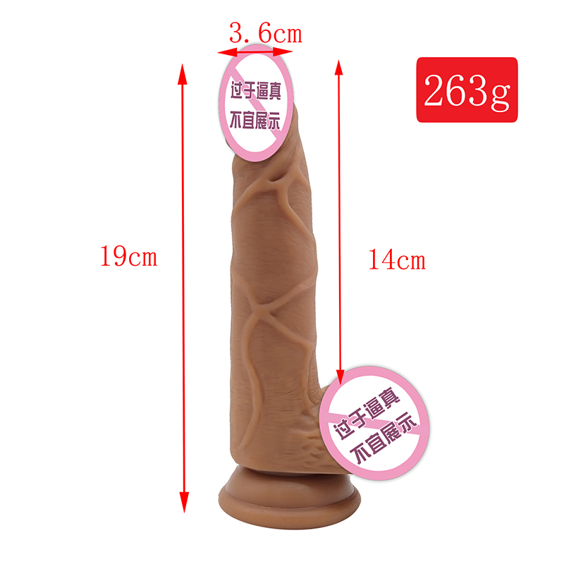 802 Super aspect Cup Femelle Masturbation Dildos Silicon Dildos réaliste Soft Hule Sex Toys pénis Big Dildos réaliste pour femmes