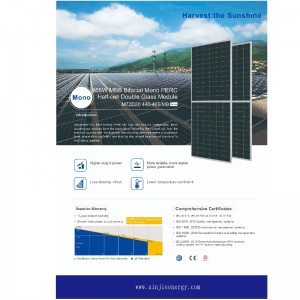 Haute efficacité 465 W Système de panneau de module solaire photovoltaïque Vente en ligne
