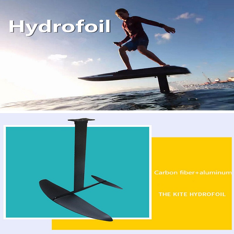 Nouveau conception Matériau en fibre de carbone Sup/windsurf/kite Board Hydfoil en aluminium en aluminium à vendre