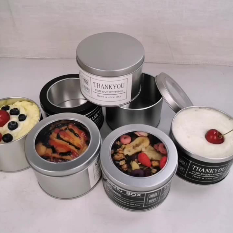 Boîte à gâteau de mousse ronde Factory en gros peut être une boîte d'emballage alimentaire personnalisée
