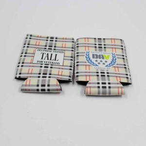 Fabriqué en Chine Logo personnalisé isolénéoprène Stubby Slim Sleeve de bière 12 oz COOZIES COLER