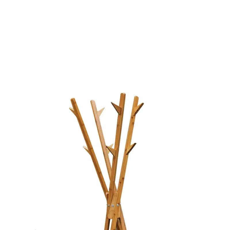 Arbre de manteau en bambou, porte-vêtements en bambou, arbre à vêtements
