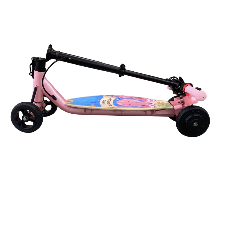 H1-5.5 poudch adolescent pliant 4 roues e-scooter