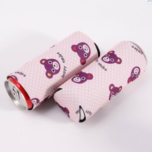 Bière mince et slim de haute qualité peut refroidir le logo personnalisé imprimé coozy