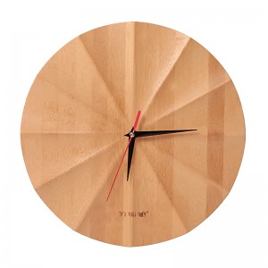 Bamboo Craft Creative Wall Clock Home Decoration Home