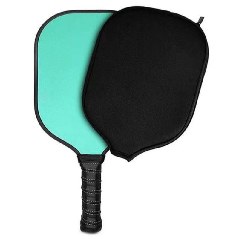Logo personnalisé Durable Néoprène Sport Pingpong Table Tennis Badminton Racket Couvre de protection Pundleball Couverture de protection