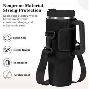 Bouteille de bouteille d\'eaunéoprène Sacs de support de support 40 oz tasse de tasse de gobelet