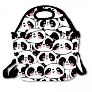 Sac de camping de pique-nique lavable réutilisable ennéoprène avec sangle