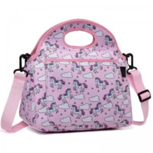 Promotion animale personnalisée fourre-tout pour le déjeuner ennéoprène sac de transport sacs isolés pour enfants avec un pique-nique de logo imprimé