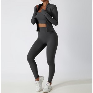 SC1053 Running Fitness Costume Pantalon de yoga à manches longues