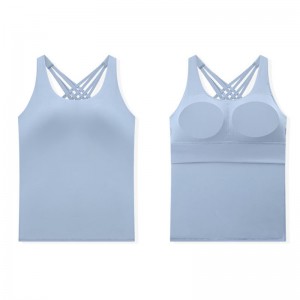 SC10251 Tabbourge personnalisé Stringer Top Body Body Body Body Fashion Fashion Loose Blouse Yoga Vest