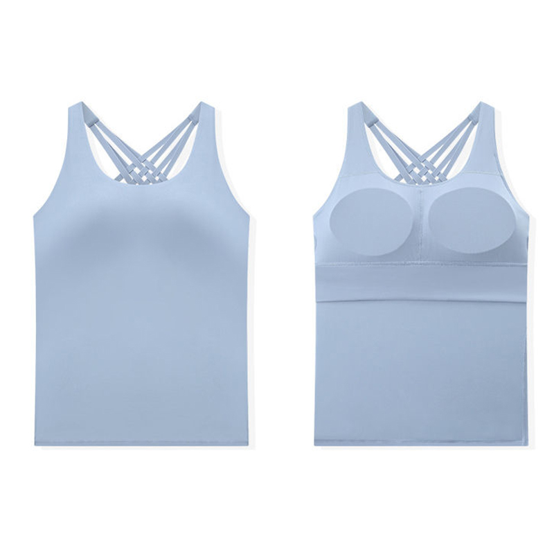 SC10251 Tabbourge personnalisé Stringer Top Body Body Body Body Fashion Fashion Loose Blouse Yoga Vest