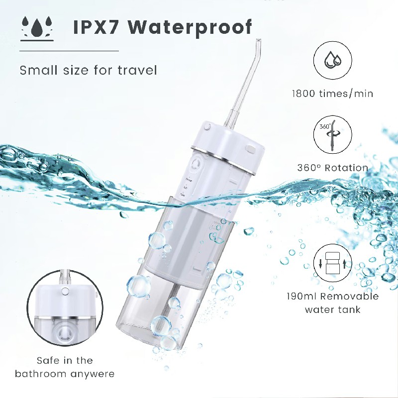 2023 Vente à chaud Famille portable électrique portable etnettoyage de dents extérieure Irrigator oral Irrigator Water