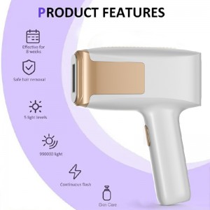 Épilation de cheveux IPL de haute qualité Home Utilisez l\'équipement de la machine à épilation IPL