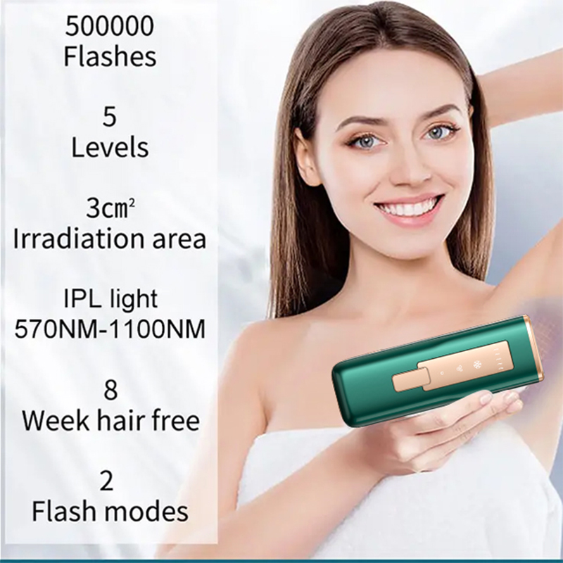 Épilation de cheveux IPL 2023 Épilateur de cheveux laser épilateur saphir refroidissement à glace haarentferne