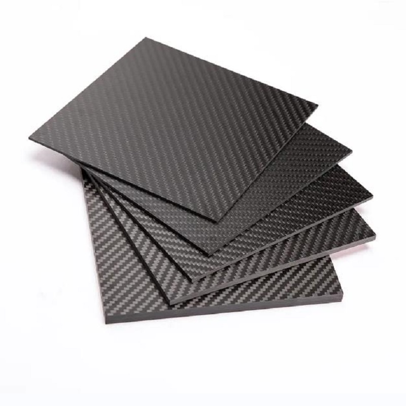 Fabricant en fibre de carbone réel 3k taches de fibre de carbone Plaques de 1 mm 2 mm 3 mm 4 mm 5 mm 6 mm 10 mm