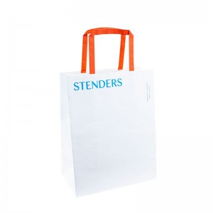 Sac en papier avec logo Imprimer en papier Sac denourriture Sacs en papier pour emballage Sacs en papier Logo Kraft Custom Kraft