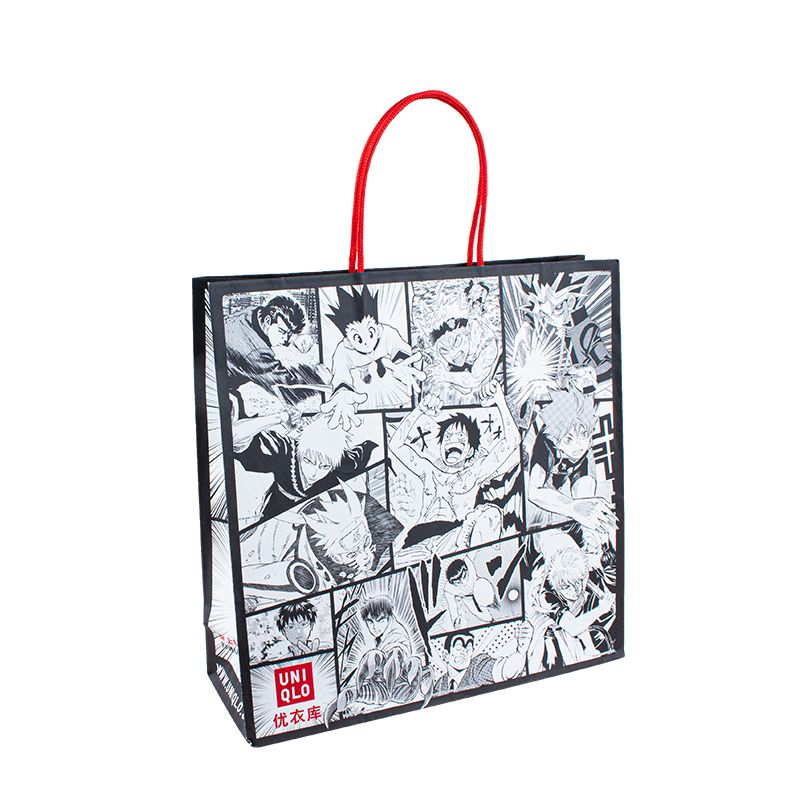 Sacs en papier Sacs en papier de détail personnalisés Bolsas Paper Shopping Carring Bags