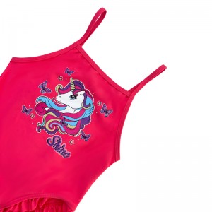 Baby Swimwear Imprimerie personnalisée Baby Custom One Piece Swimwear Kids Swimwear for Girls
