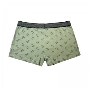Vente chaude en gros, Boxer des hommes gais personnalisés avec des hommes logo personnalisés sous-vêtements sexy