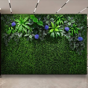 Décorative artificiel buis colorer un jardin vert vertical mur d\'herbe vive durable pour le fournisseur de jardin décor de mariage décorations de jardinage
