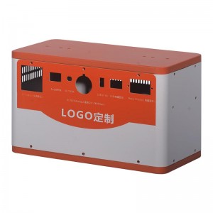 Châssis sur personnalité électrique avec boîtier enduit de poudre