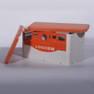 Châssis sur personnalité électrique avec boîtier enduit de poudre