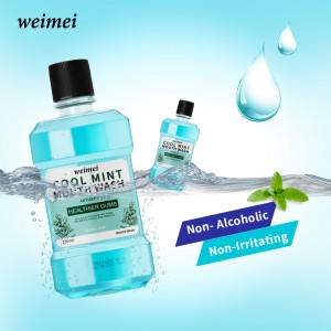 Chauffeur de bouche cool à la menthe