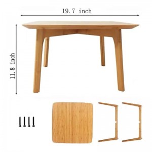 Table de bambou meuble en bambou