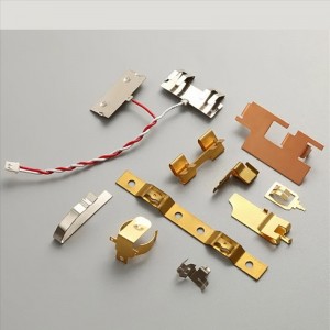 Fabricant OEM en laiton personnalisé petites pièces d\'estampage de tôle Service d\'estampage de métal 5 étoiles