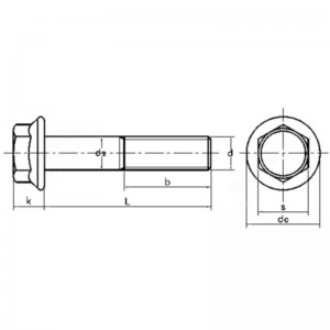 Vis à tête cylindrique à six pans creux en acier inoxydable