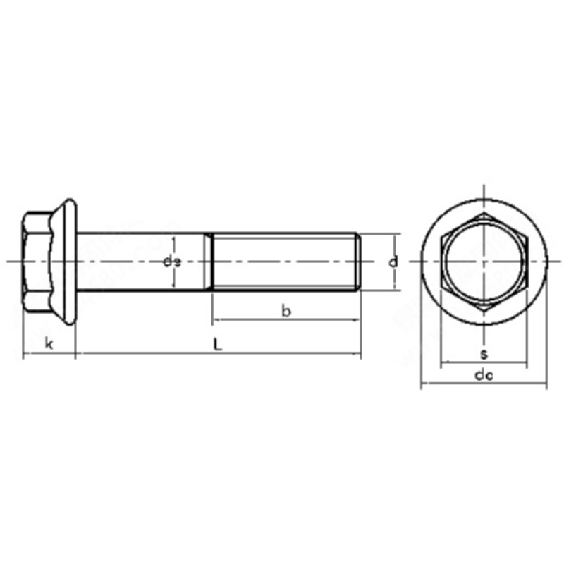 Vis à tête cylindrique à six pans creux en acier inoxydable