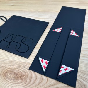 Boîte pliablenoire Luxe & Ensemble de sacs