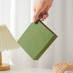 Boîte-cadeau de bijoux magnétique de luxe