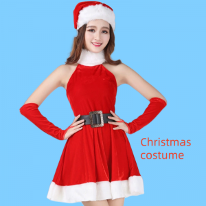 Costume de Noël, ancre féminine de célébrité sur Internet\\Costume, cosplay Sexy Bunny Girl Ten et costume de performance, robe de bataille de Noël,numéro d\'article 325 Prix: ＄ 133,99