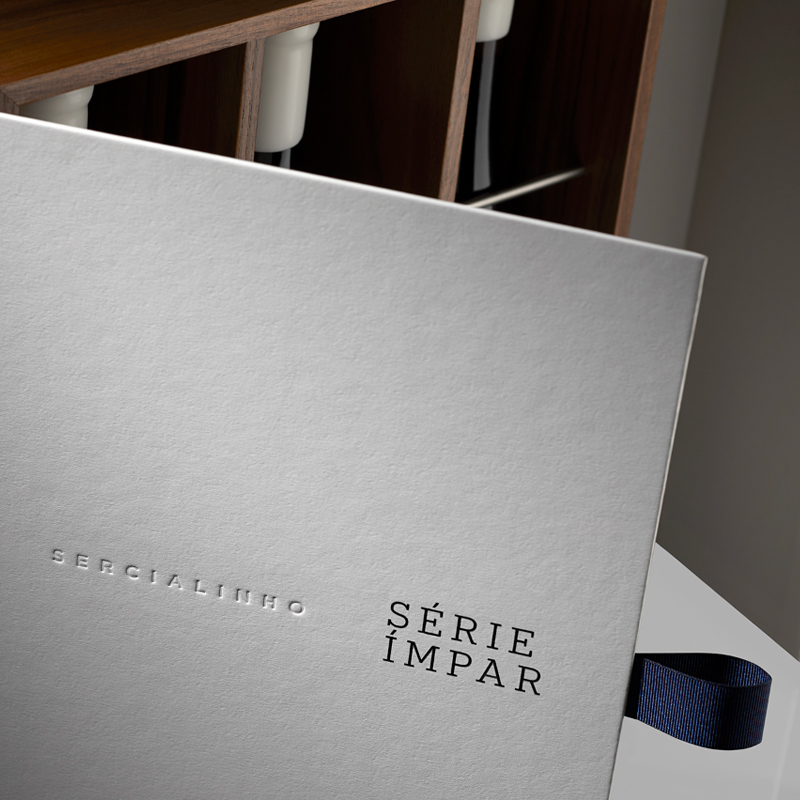 Boîte cadeau de vin élégant