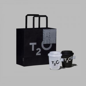 Sac-cadeau en papier luxe vibrant