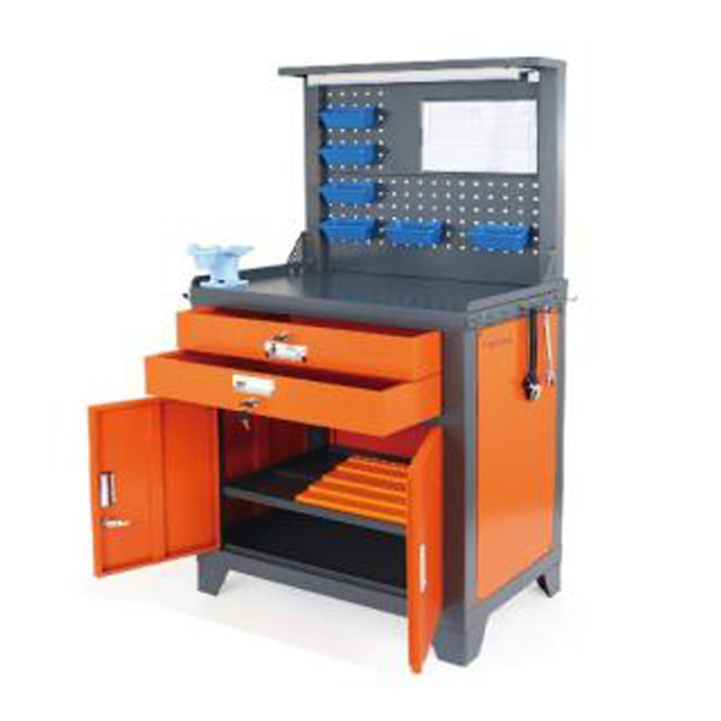 Dos-panneau unique -armoire à outils de tiroir