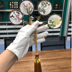 Ventilateur-signet en forme