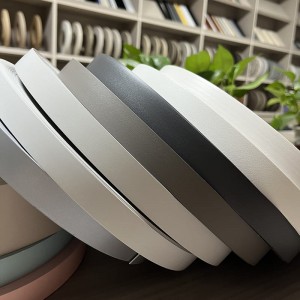 PVC Wood Grain Furniture Banding Grey