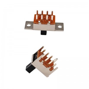 Interrupteur à glissière SS23H25 Jouets, appareils électriques, écouteurs, équipement audio, interrupteur coulissant, courant élevé, interrupteur de diapositives verticale