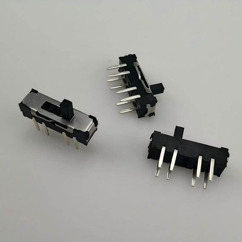 interrupteur à glissière MSS-23D19 huit-broche horizontale/interrupteur vertical épinglé/trois sans broches-poste