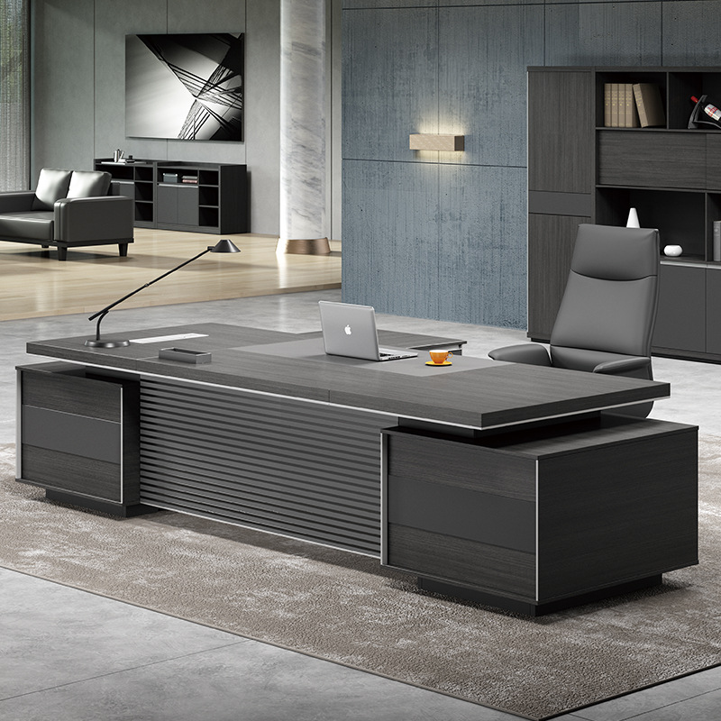Modèle DBT004 Dio Light luxe Simple bureau moderne gestionnaire unique bureau d'ordinateur exécutif, haut-bureau exécutif de fin de bureau.
