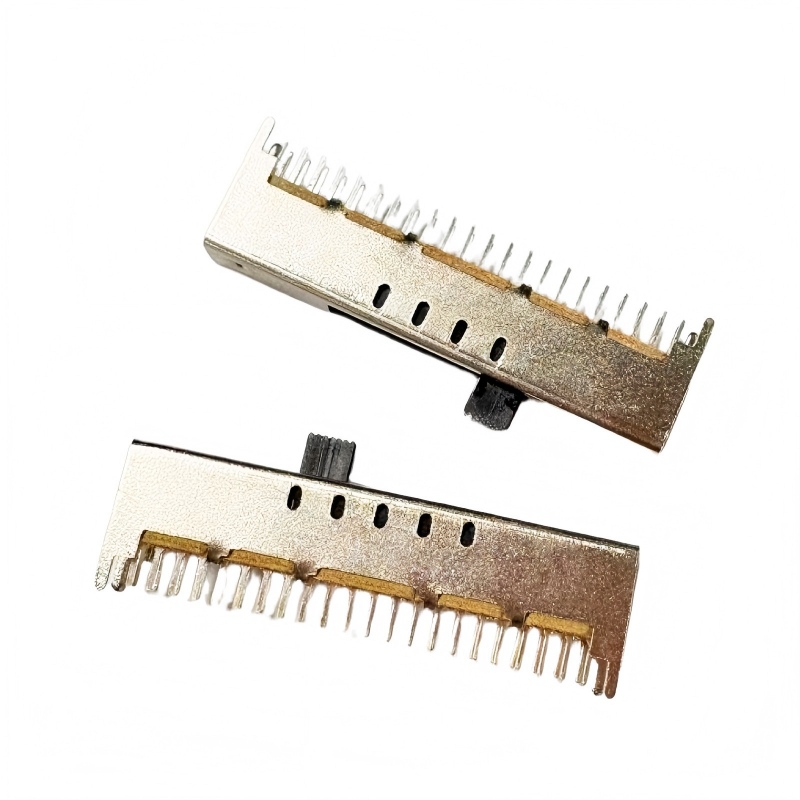 Interrupteur à glissière SS-49D01 verticale-Monté 9-Poste Double-Pôle Double-Interrupteur d'alimentation miniature en rangée pour jouets