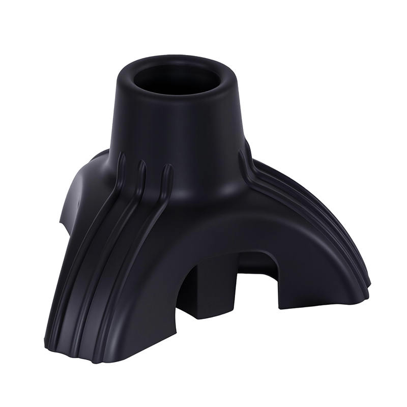 Pied de canne en caoutchouc à trois griffes