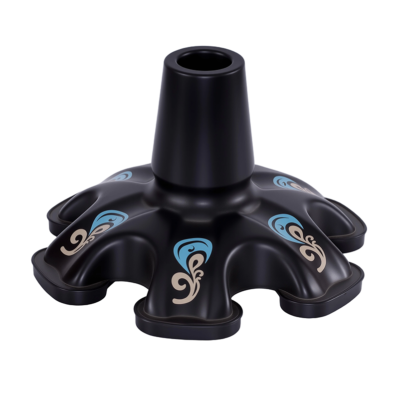 Embouts de béquille autoportants à 6 broches